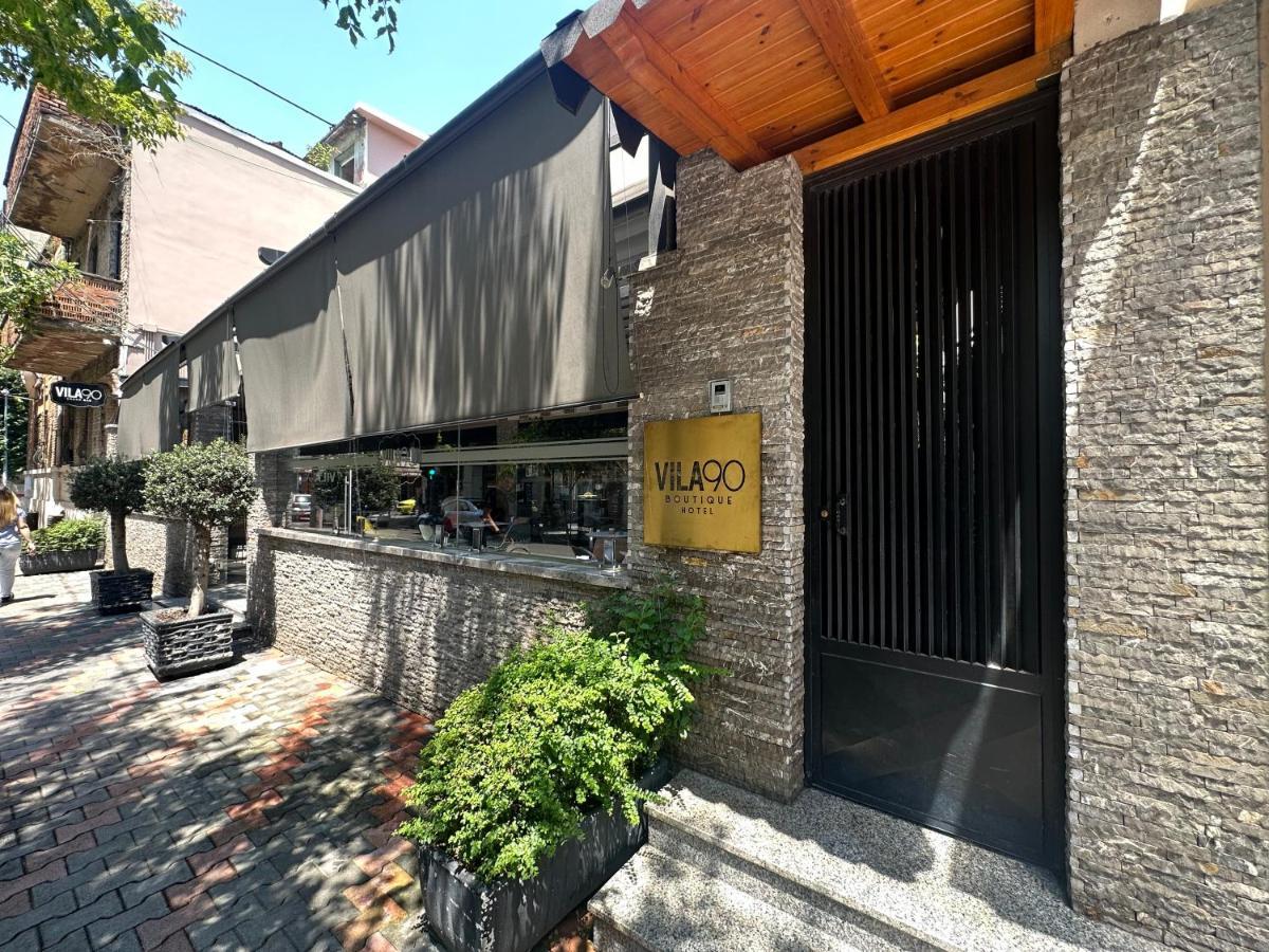Vila 90 Boutique Hotel Тирана Экстерьер фото